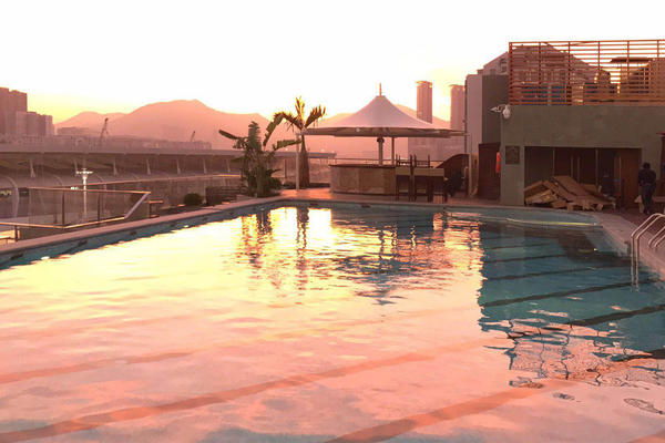 蜂鸟珠海（201808）无边际游泳池比基尼外景拍摄活动