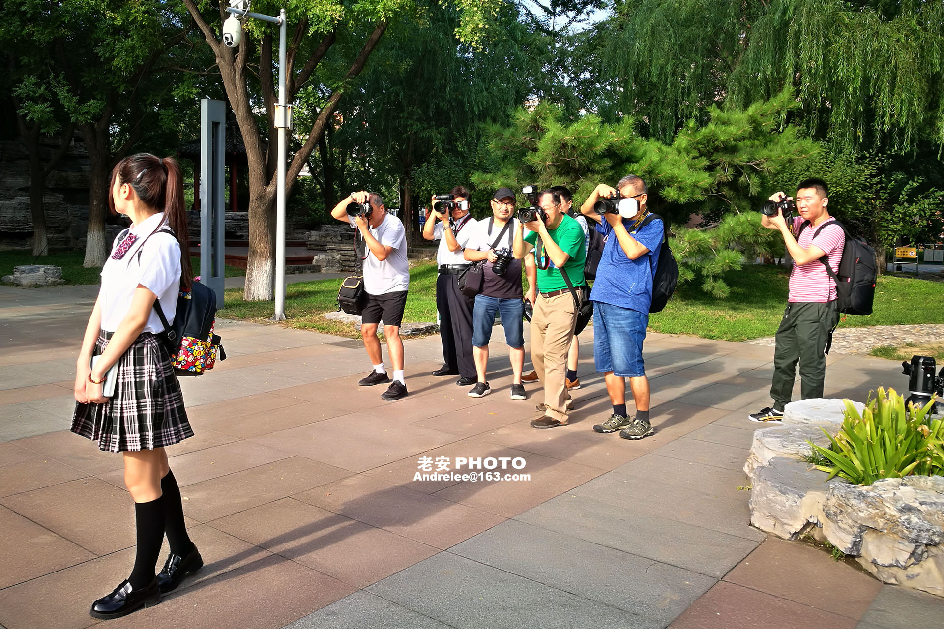 9月8号（周六）兴隆公园人像摄影活动