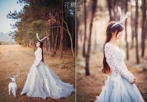 【顶峰影艺十一回馈】9月26日森林童话婚纱主题“童话森纱