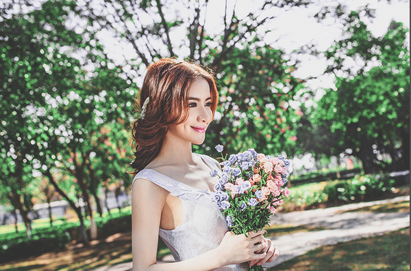 2015年 5月1日 奥体森林公园 外拍主题婚纱《初夏》